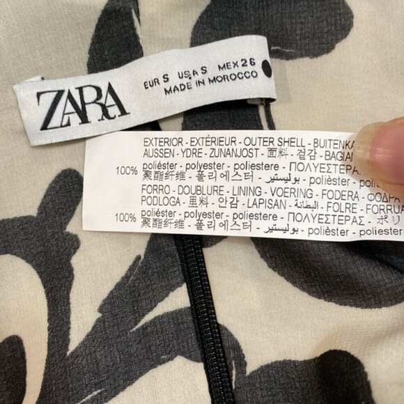 ZARA LIMITED EDITION FLORAL PRINTED DRESS size small - Picture 14 of 16